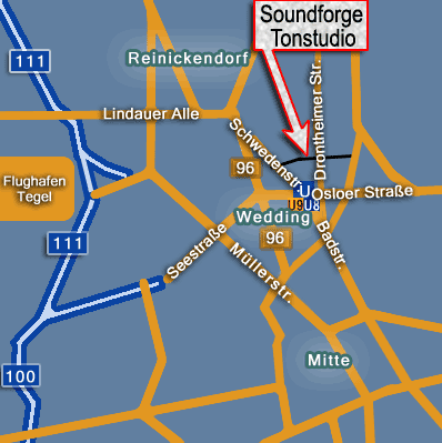 Stadtplan: Bezirksbersicht